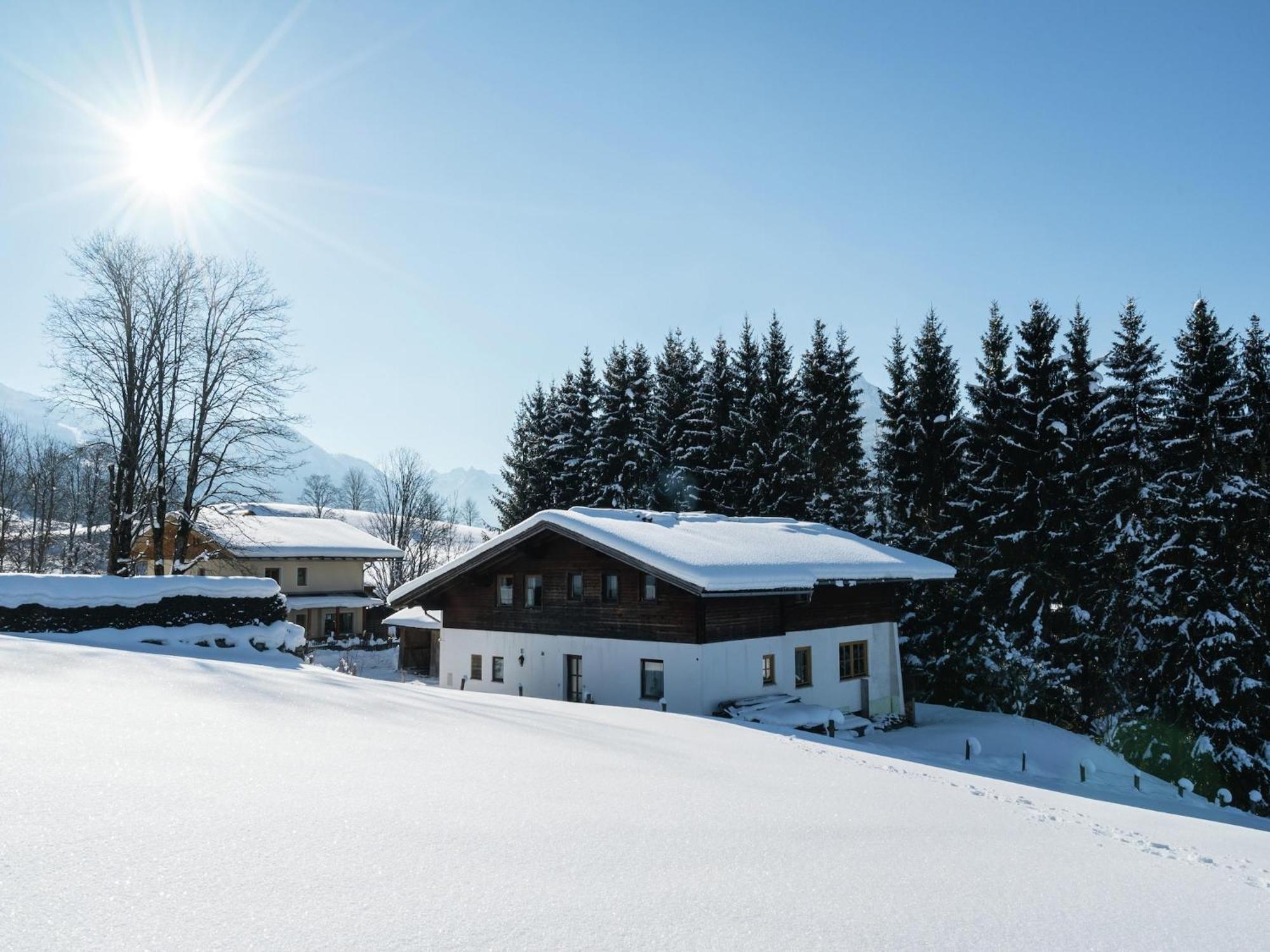 Apartment Near Flachau With Mountain View Buitenkant foto